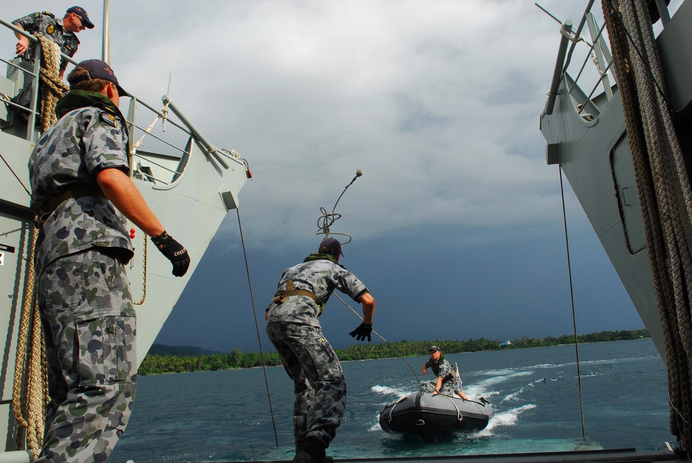 Pacific Partnership 2010 action