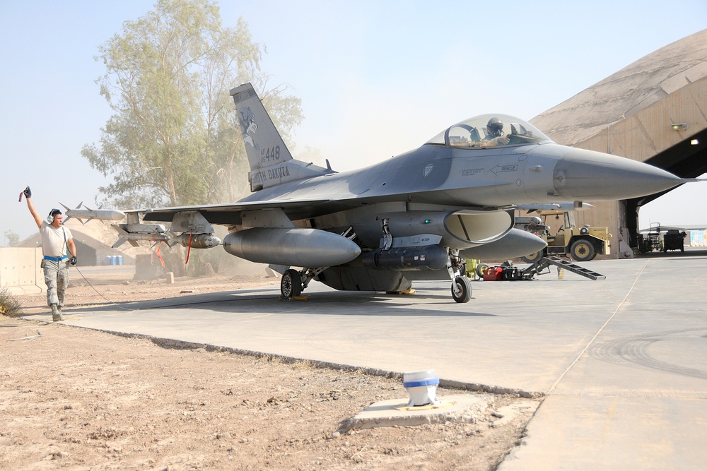 169th Fighter Wing crews conduct missions from Joint Base Balad