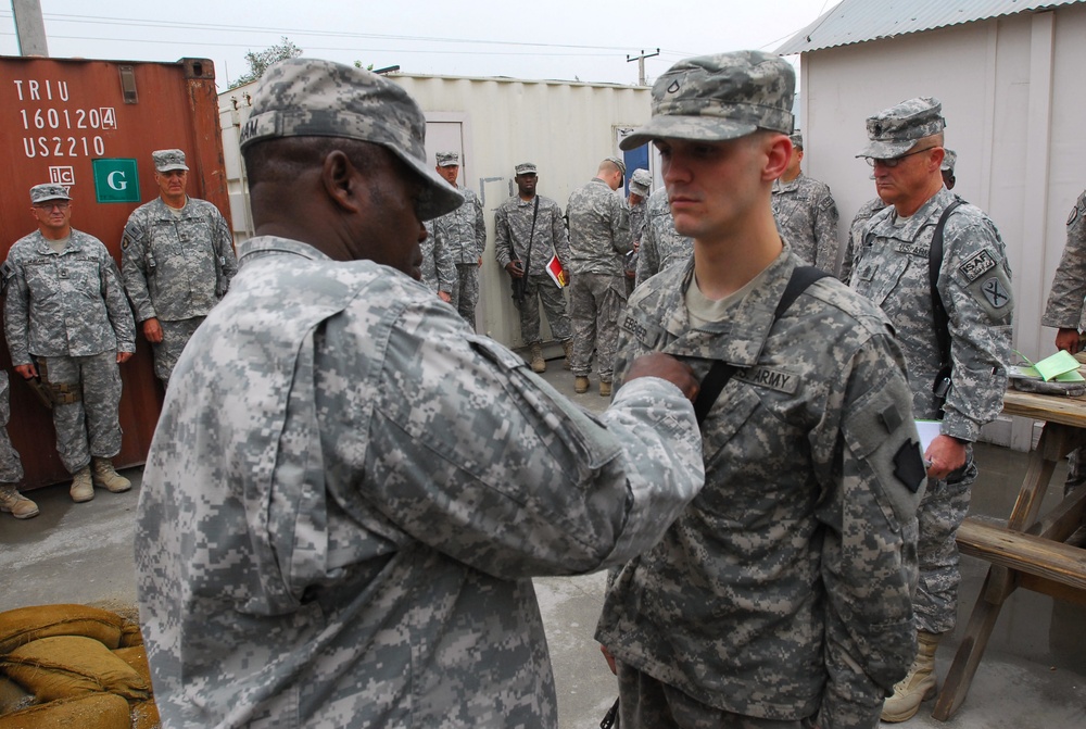 Philly Soldier Promoted to Specialist in Afghanistan