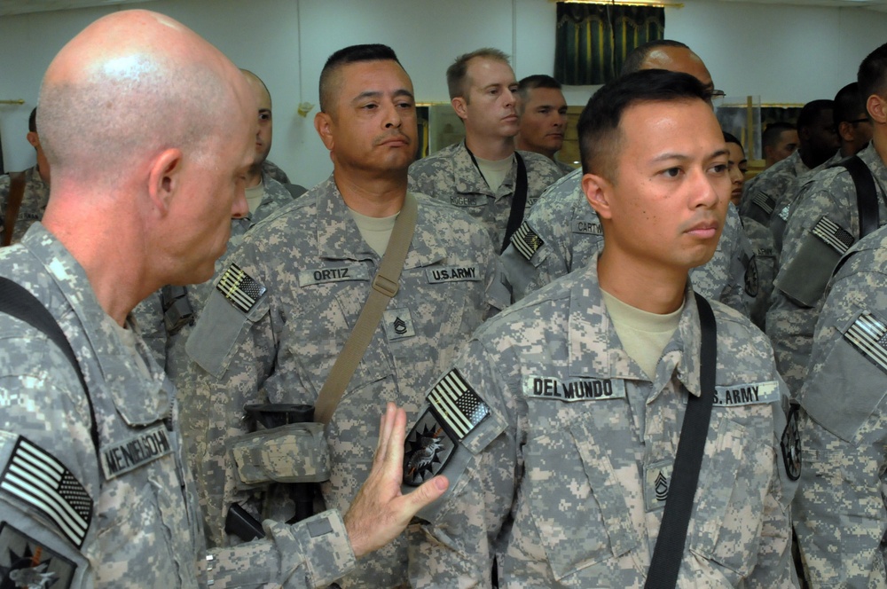 Dragonslayers Conduct Combat Patch Ceremony