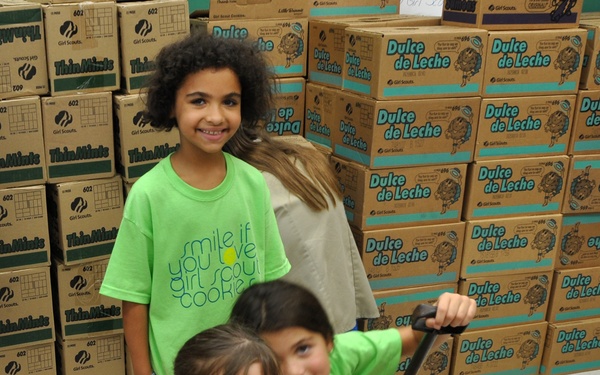 Girl Scout Cookies Arrive at GTMO