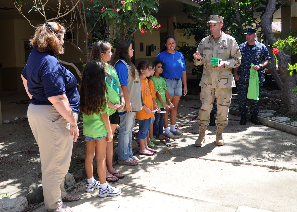 Girl Scout Cookies Arrive at GTMO