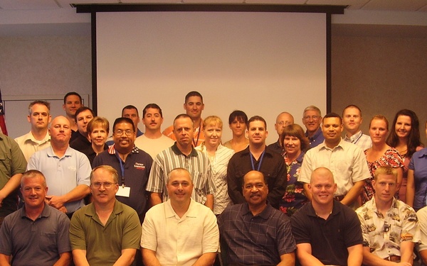 Lt. Gen. Daniel James and Leadership Challenge Participants
