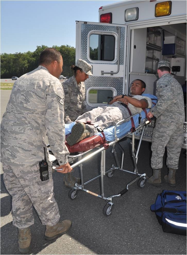 Military medics beat the heat at National Scout Jamboree