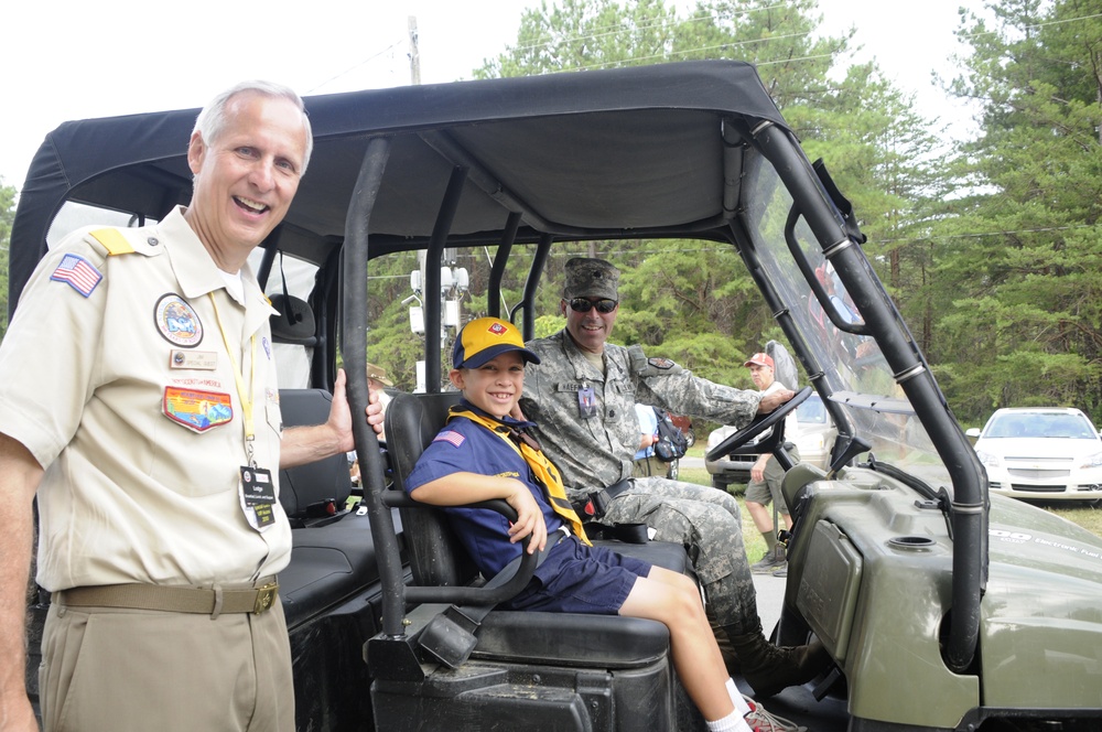 'Reveille' Held at Boy Scout Jamboree