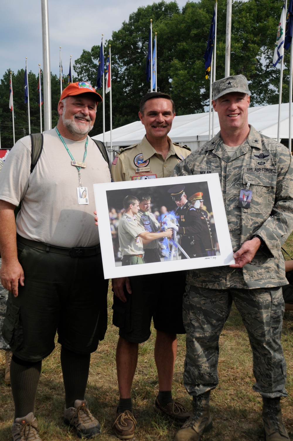 'Reveille' Held at Boy Scout Jamboree