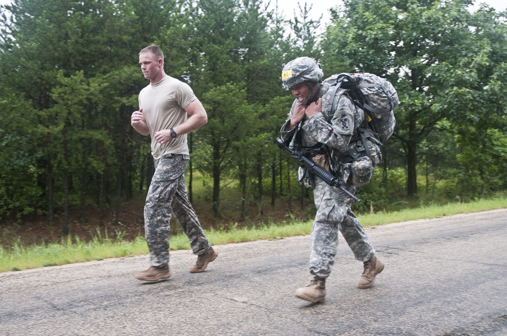 Ruck March for 2010 Army Reserve Best Warrior Competition