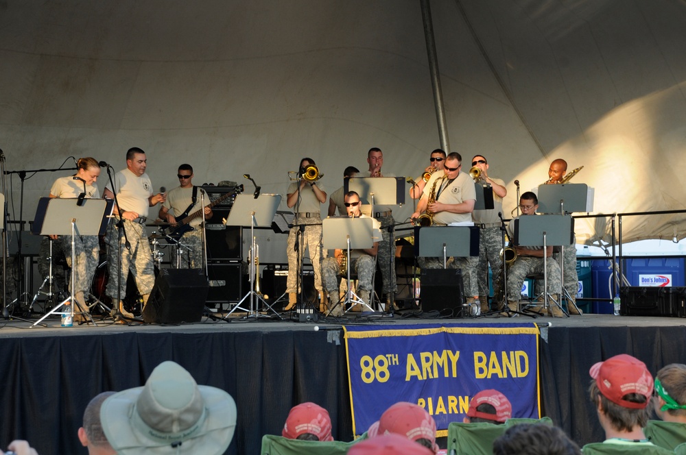 'Rock and Load' rocks scouts at Jamboree