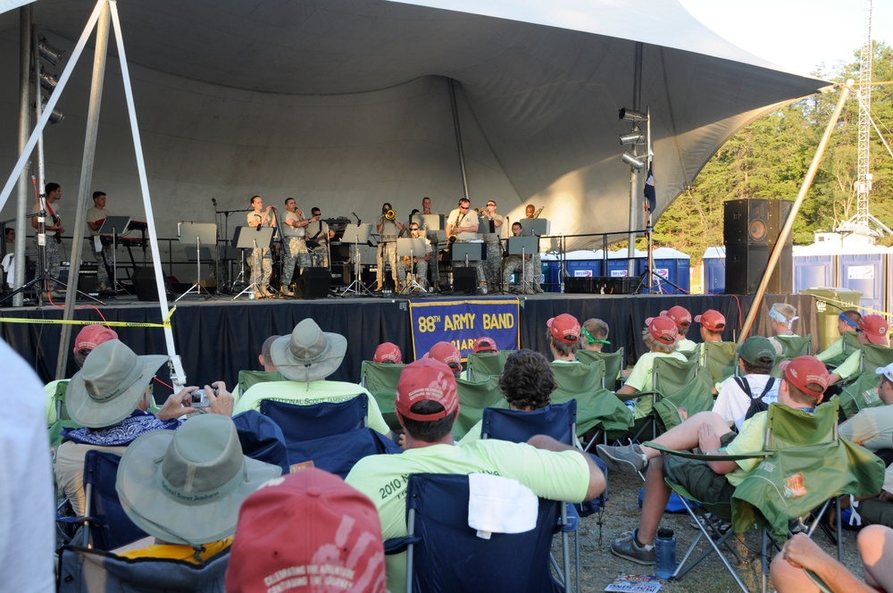 'Rock and Load' rocks scouts at Jamboree