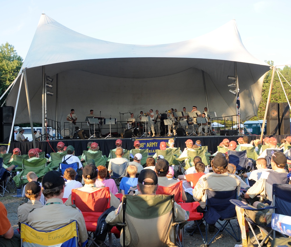 'Rock and Load' rocks scouts at Jamboree