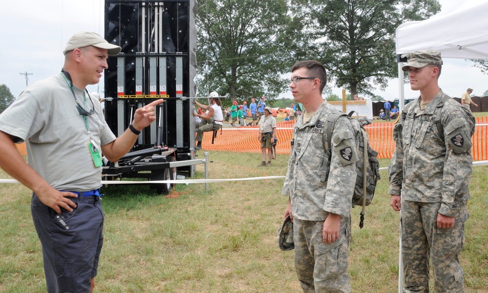 Army Major Helps Scouts Become 'Rock Stars'