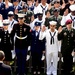 President Meets Marine at Naturalization Ceremony