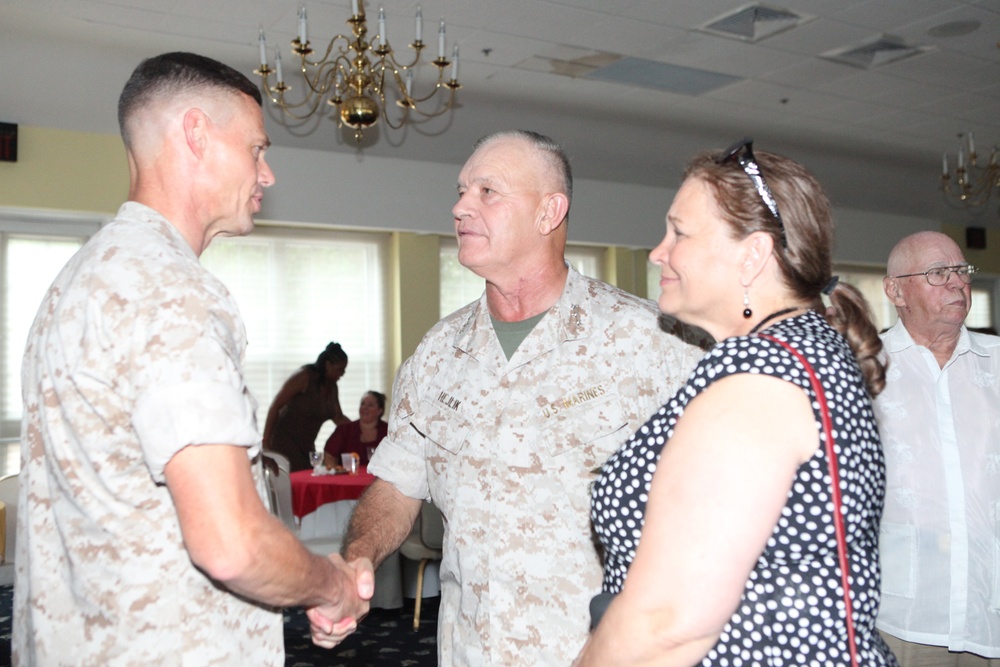 MCB Camp Lejeune Welcomes Col. Lecce