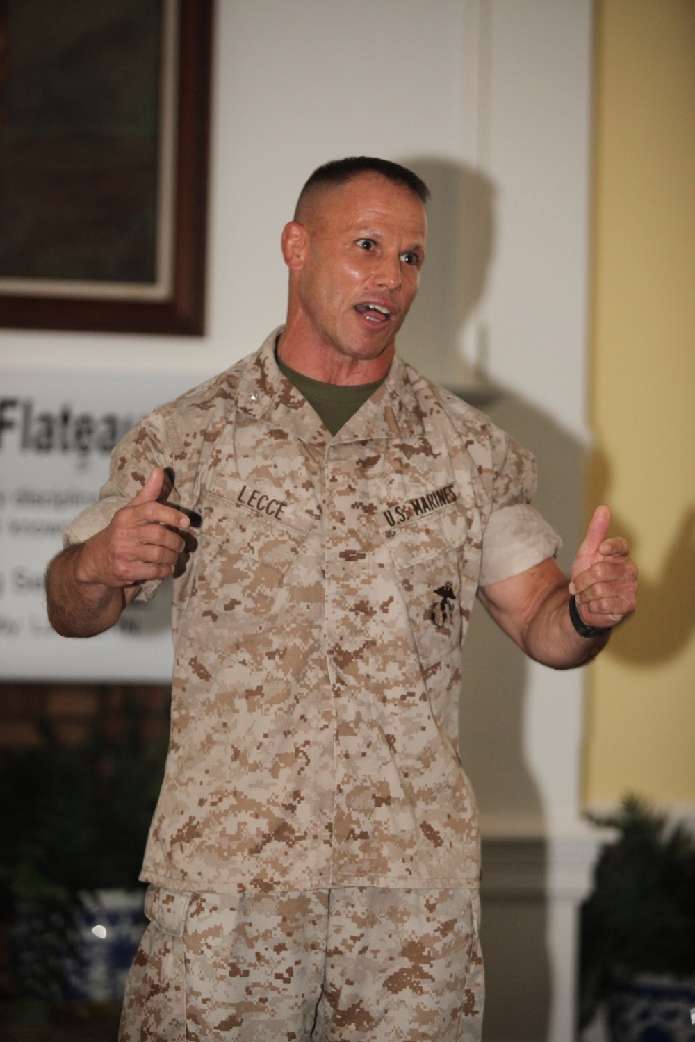 MCB Camp Lejeune Welcomes Col. Lecce