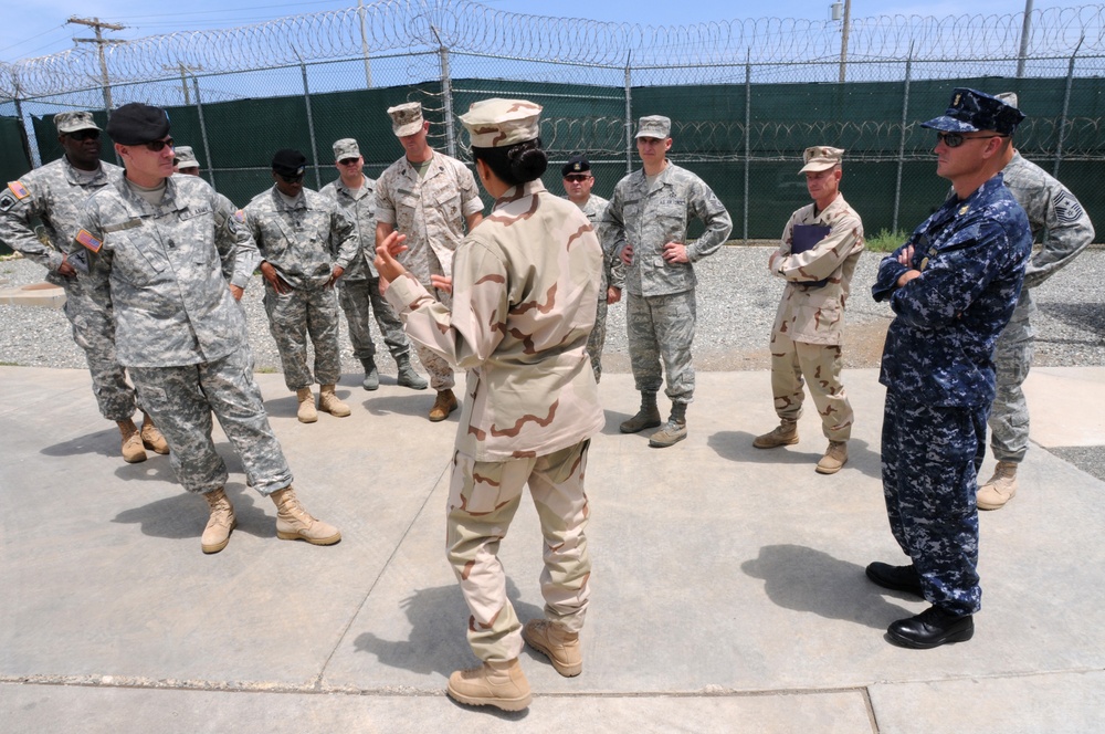 Keystone Visits Joint Task Force Guantanamo