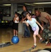 Misawa Sailors host Japanese students for bowling