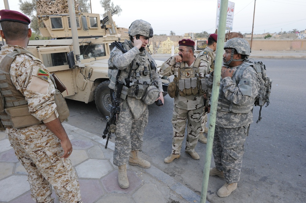 Joint Security Station Basra Operations Command Patrol