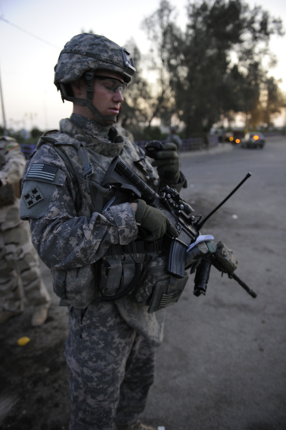 Joint Security Station Basra Operations Command Patrol