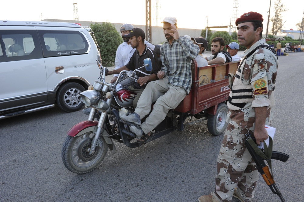 Joint Security Station Basra Operations Command Patrol