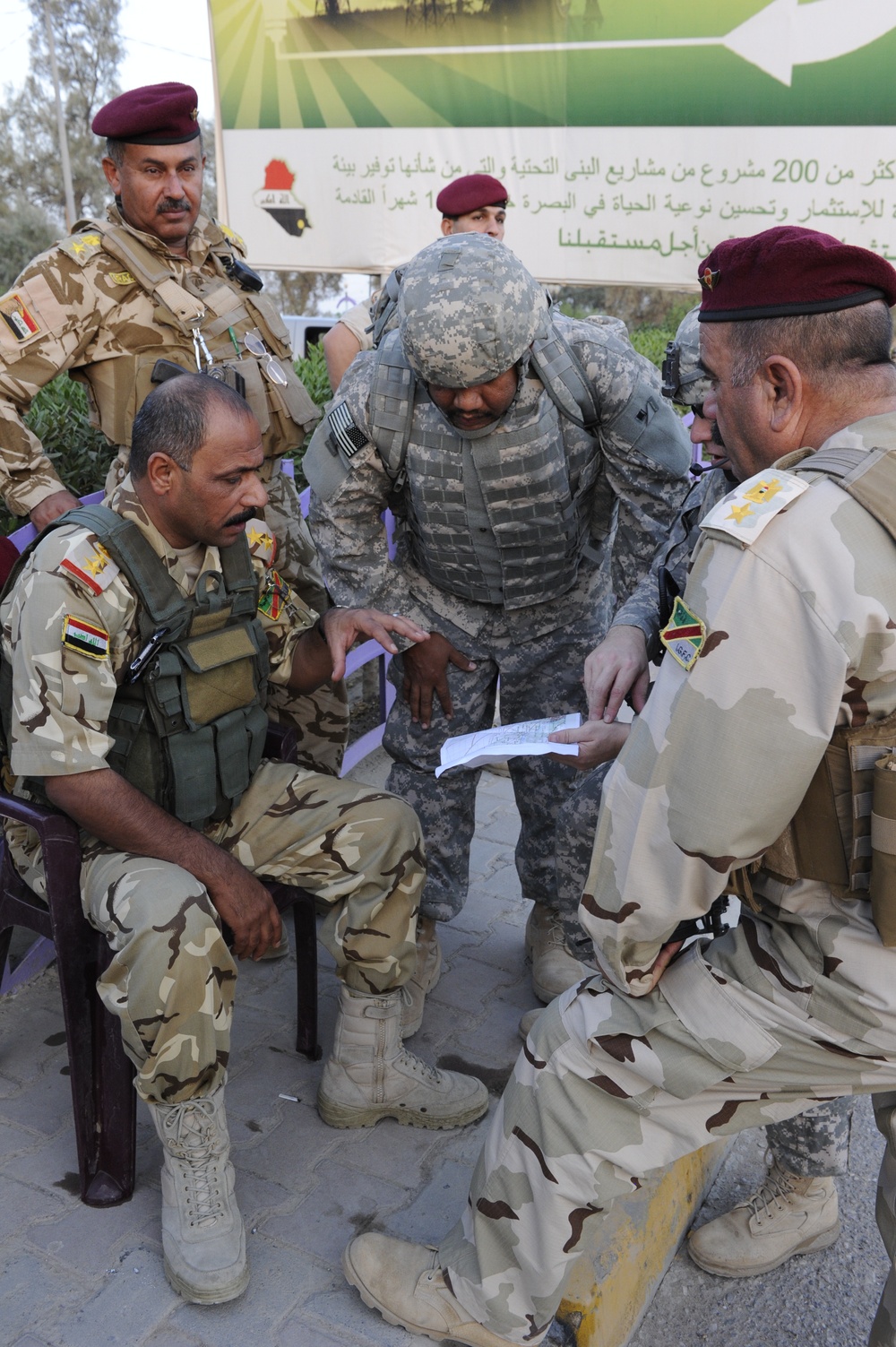 Joint Security Station Basra Operations Command Patrol