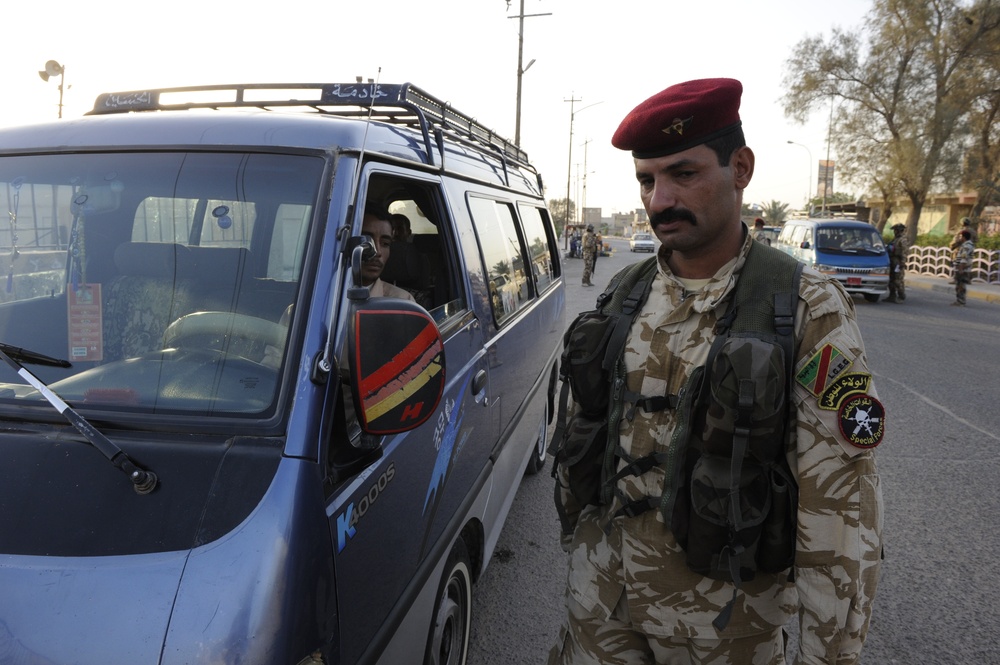 Joint Security Station Basra Operations Command Patrol