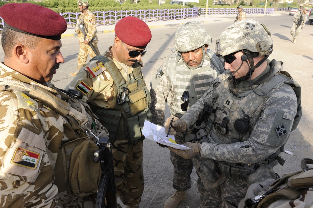 Joint Security Station Basra Operations Command Patrol