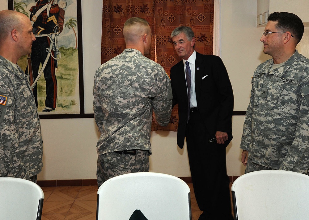 Secretary of the Army visits Camp Lemonnier