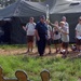 Dedicated Coasties Help at National Scout Jamboree