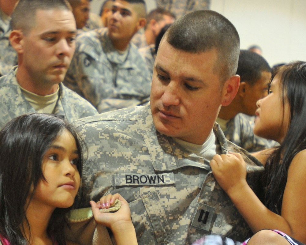 Delta Co. 536th Arrives at Fort Bliss