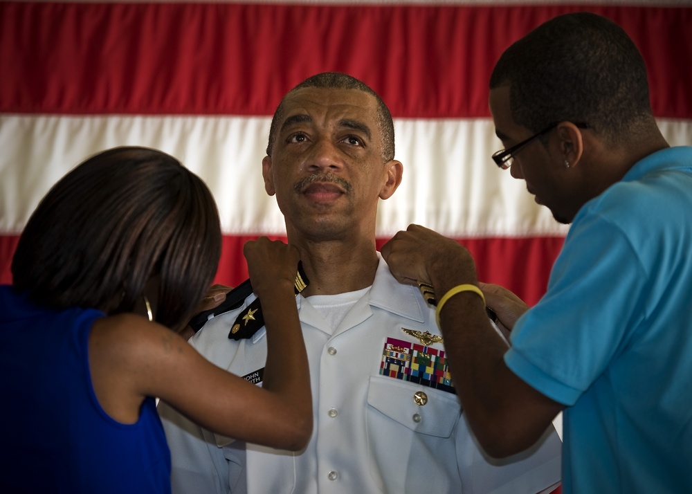 Frocking ceremony for Rear Adm. (select) John W. Smith