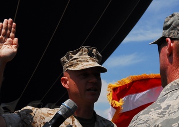 Re-enlistment at National Scout Jamboree
