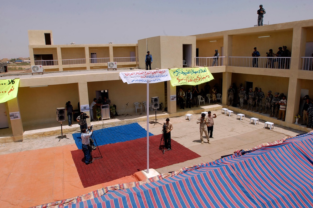 US, Iraqi Security Forces open refurbished school