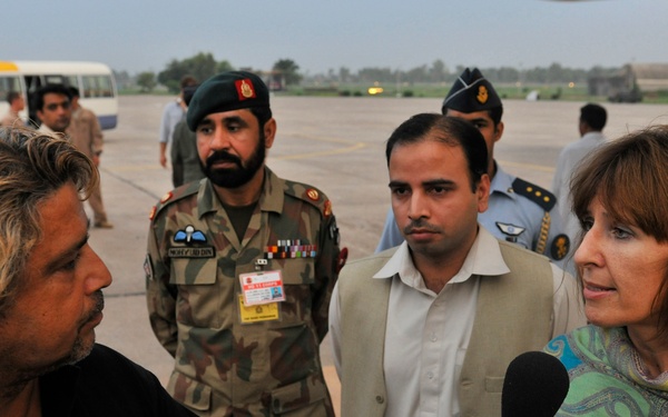 The 455th AEW delivers Humanitarian Assistance to Pakistan