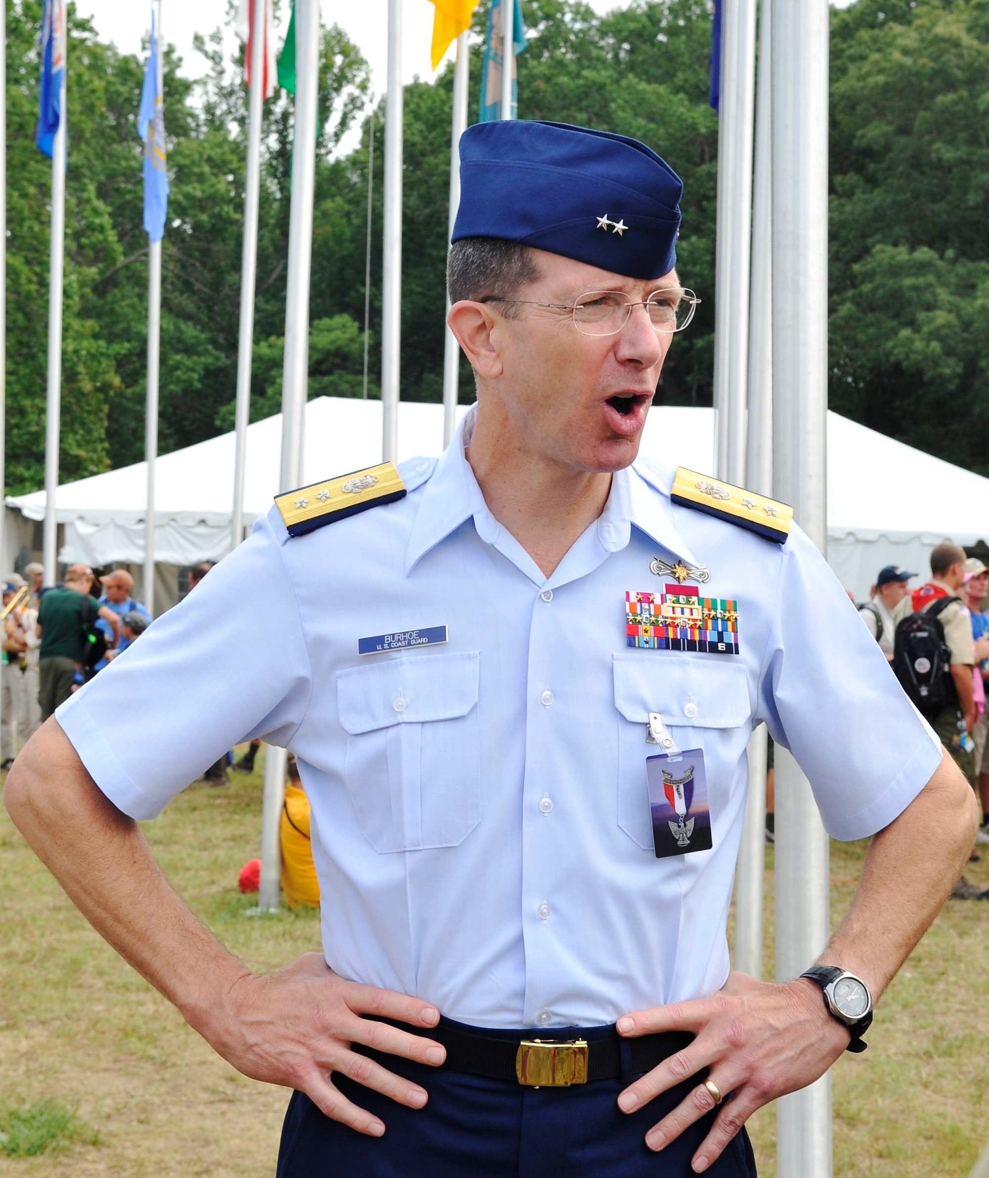 Coast Guard Blue Uniform 2025