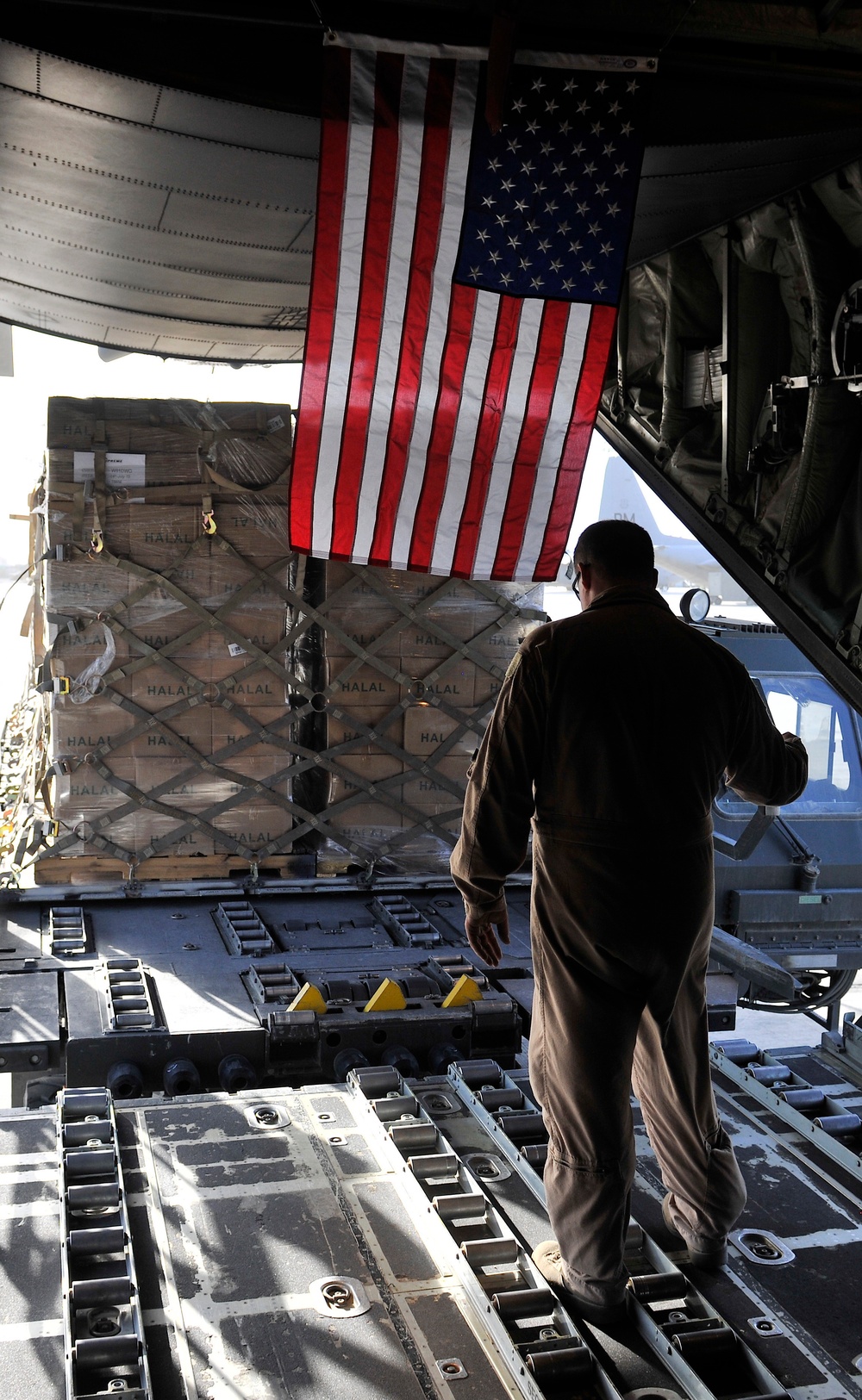 The 455th AEW delivers first international relief in response to Pakistan flooding