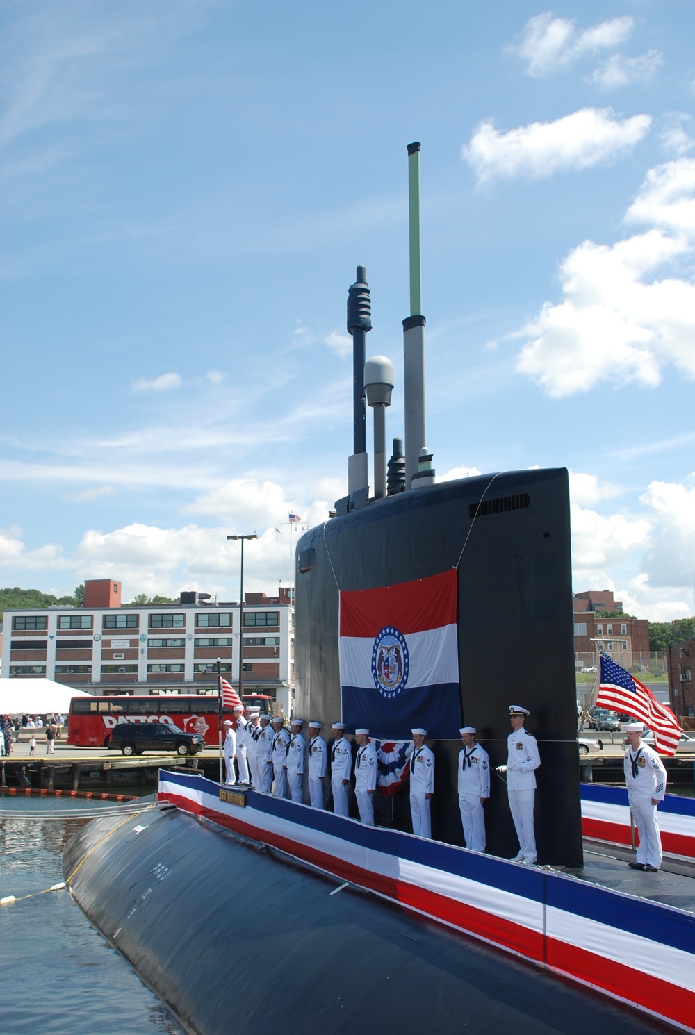 USS Missouri is commissioned