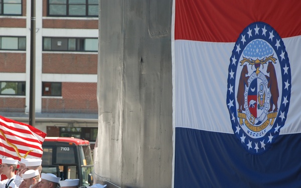 USS Missouri is commissioned