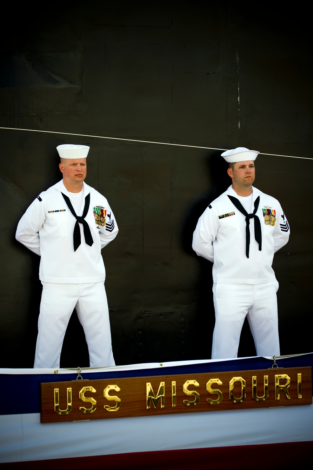 USS Missouri commissions