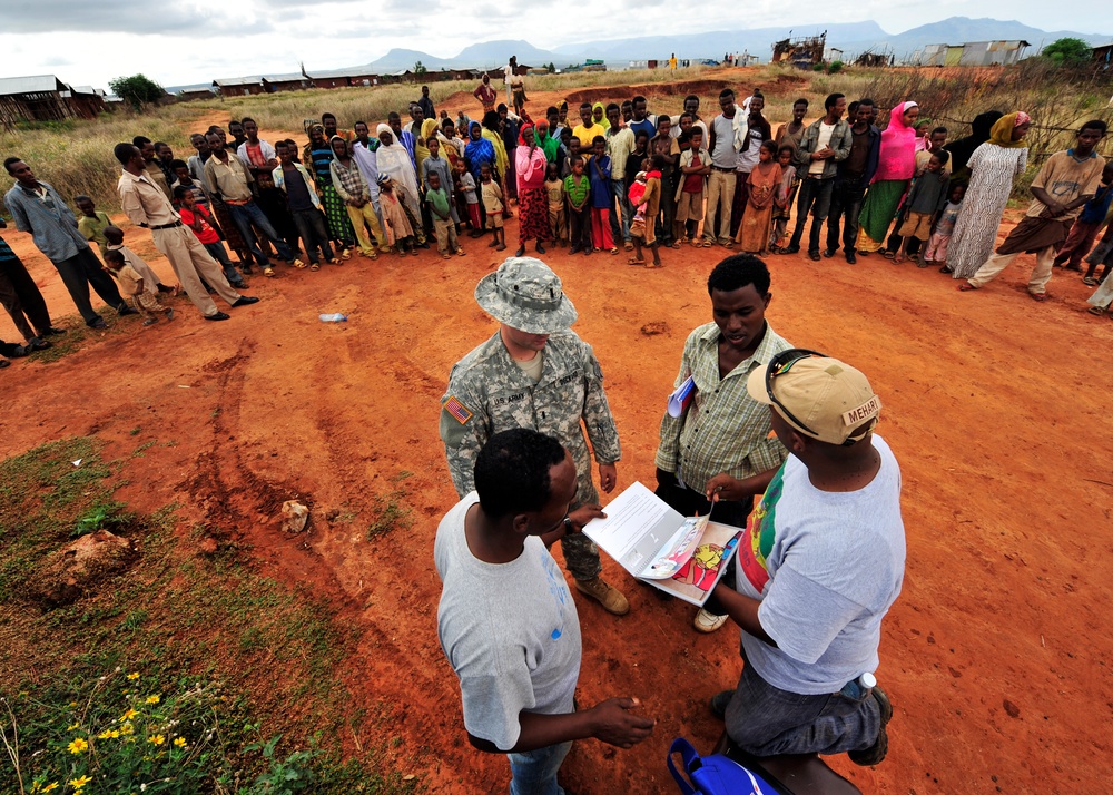 CJTF-HOA Civil Affairs Assists With Malaria Outbreak
