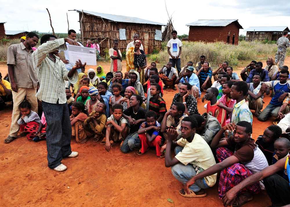CJTF-HOA Civil Affairs Assists With Malaria Outbreak