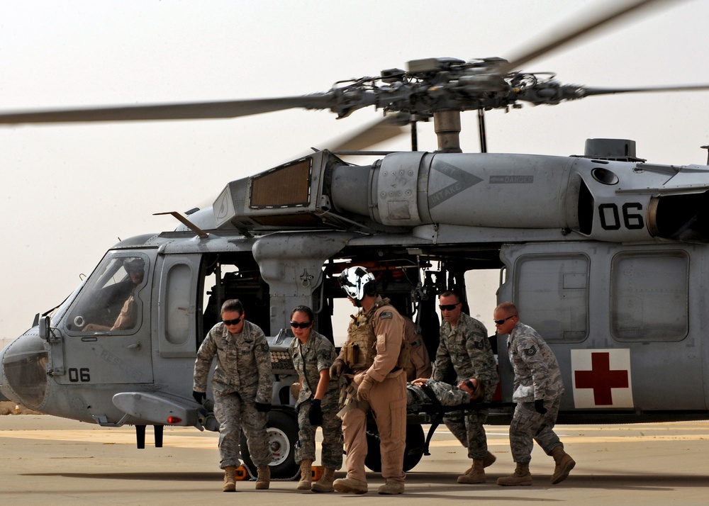 Joint Helo Training Enhances Medevac Effectiveness