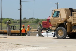 'Long Knife' ships equipment, ready for Operation New Dawn