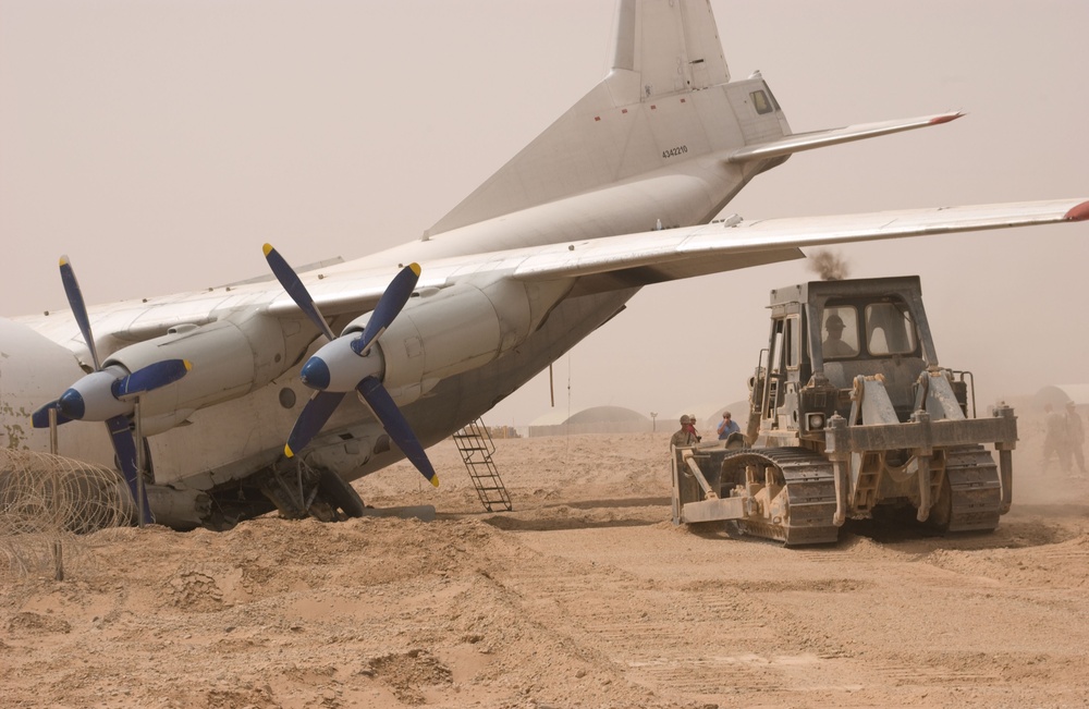 Cargo plane crash-lands