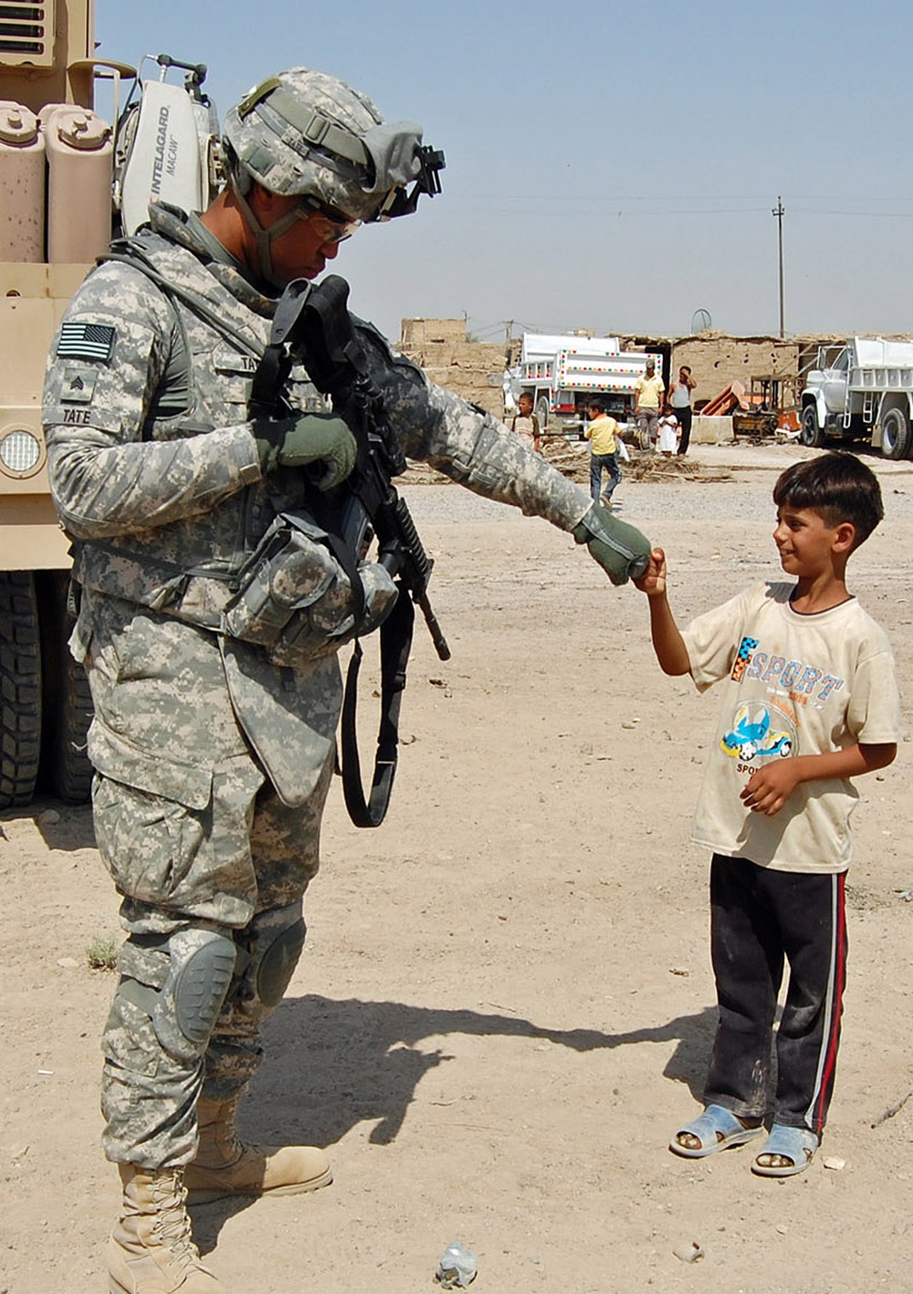 Desert Cat Soldiers give hope