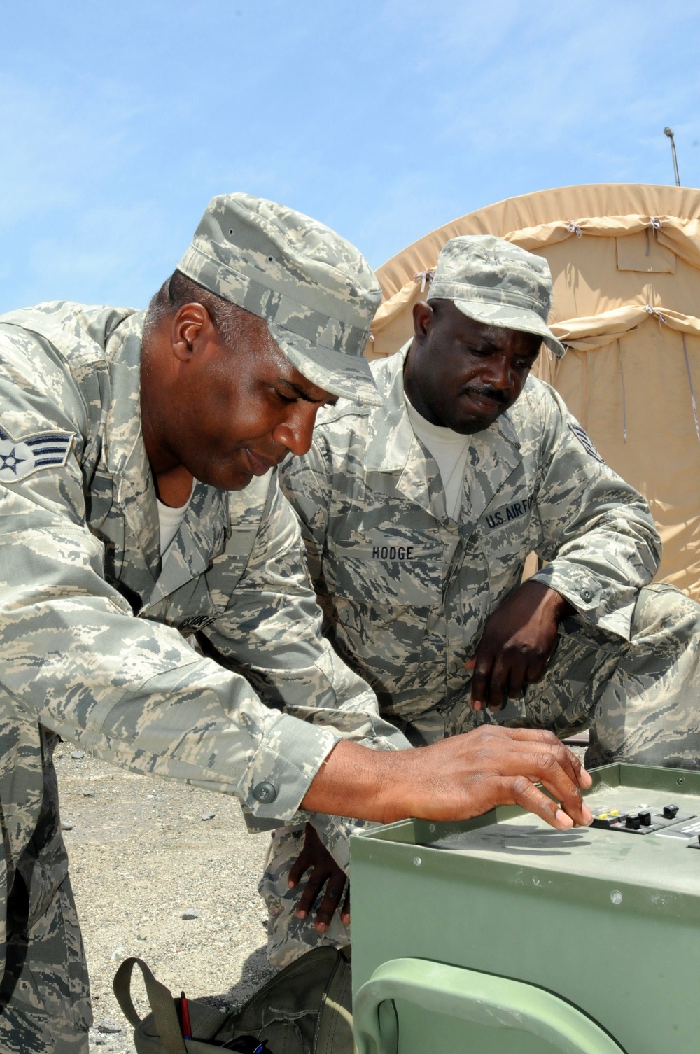 The 474th Expeditionary Civil Engineering Squadron