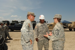 National Guard senior enlisted leader visits Louisiana
