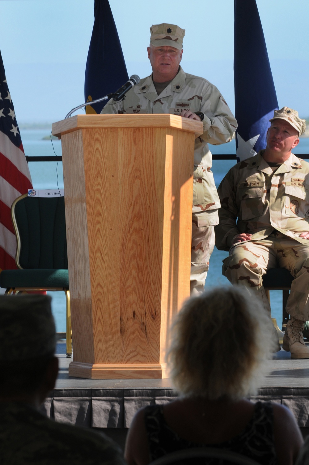 JTF-GTMO Navy Expeditionary Guard Battalion Change of Command