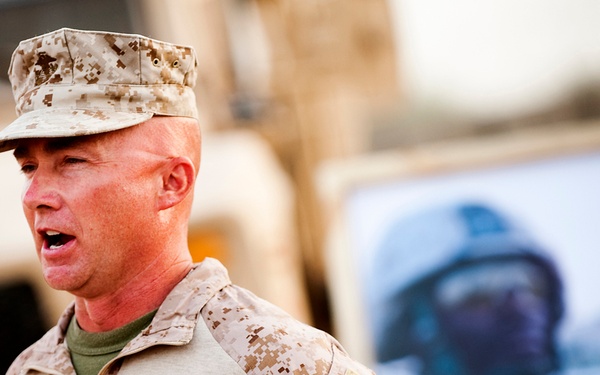 3/3 honors fallen Marine in Afghanistan