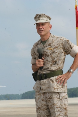 Flock Retires, Davis Assumes Command