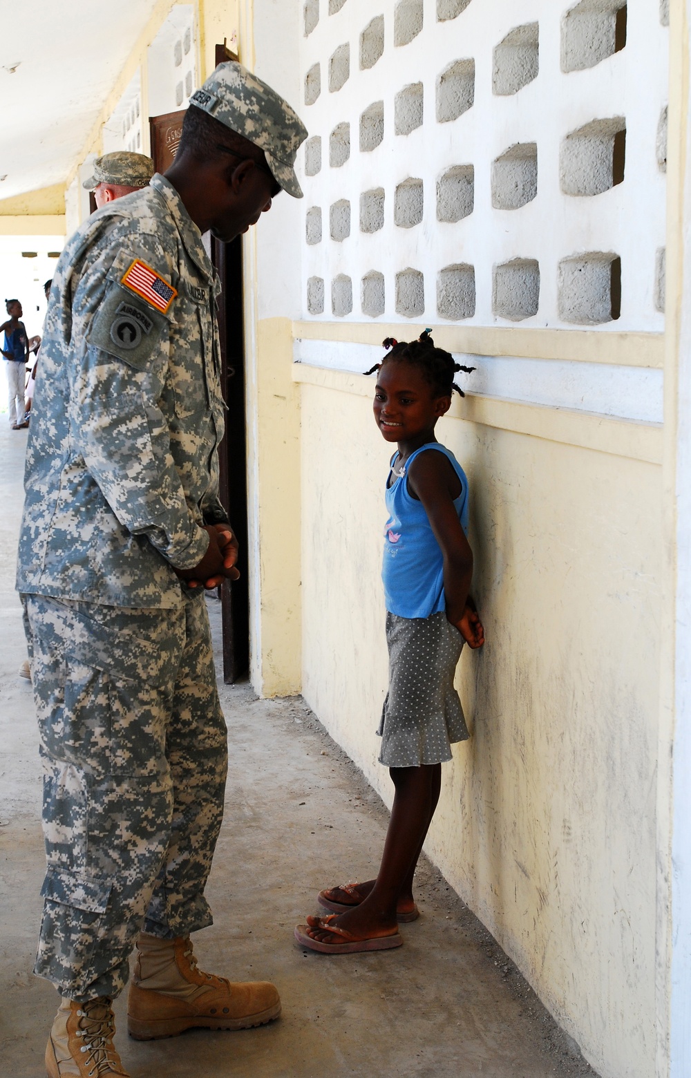 3rd MDSC Chief of Staff Visits Task Force Kout Men